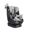 Kép 1/7 - moni Serengeti isofix autós gyerekülés 0-36 kg 360 szürke