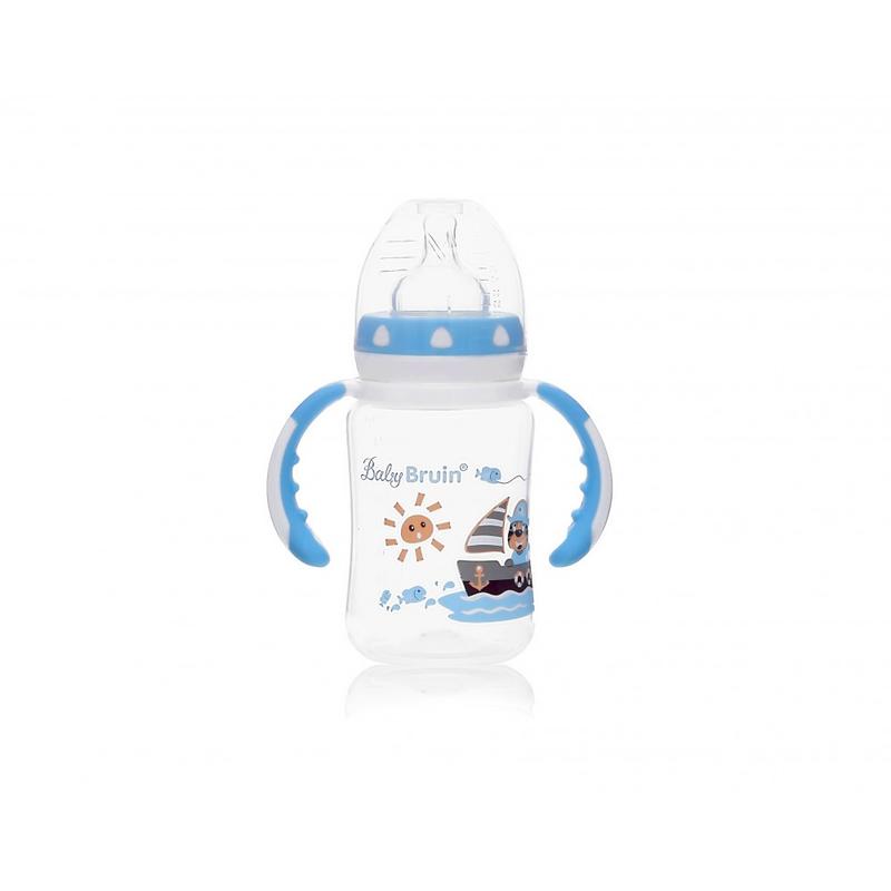 Baby Bruin széles nyakú cumisüveg 240 ml 
