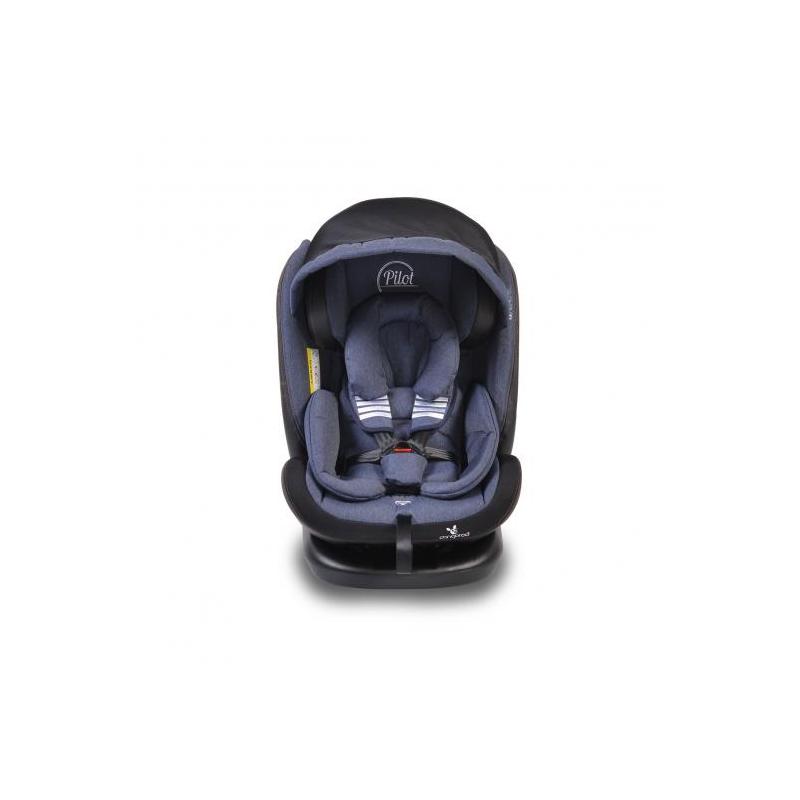 Cangaroo Pilot isofix autós gyerekülés 0-36 kg 360° denim