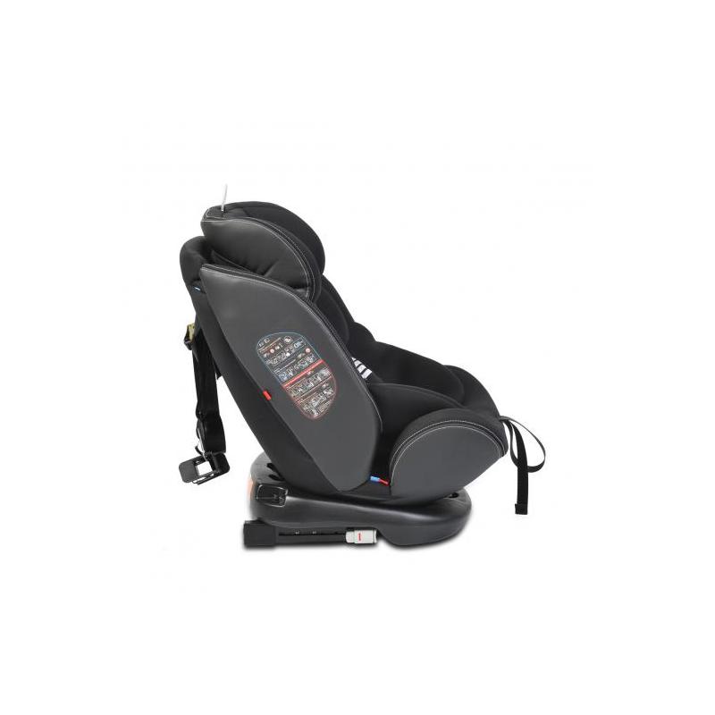 Cangaroo Pilot isofix autós gyerekülés 0-36 kg 360° fekete
