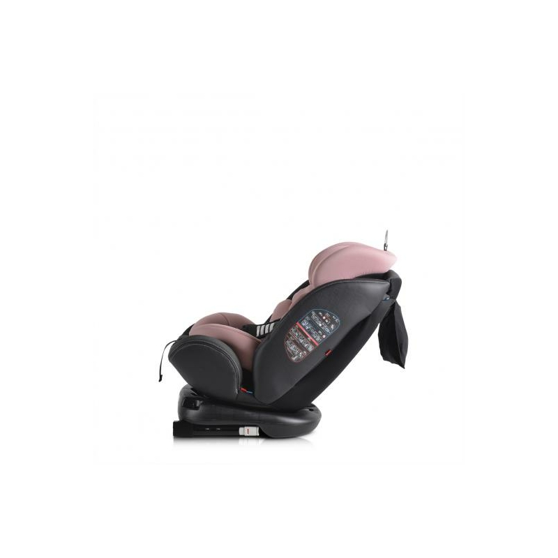 Cangaroo Pilot isofix autós gyerekülés 0-36 kg 360° pink