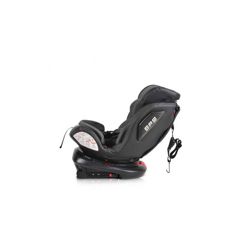 Moni Motion isofix autós gyerekülés 0-36 kg 360° szürke