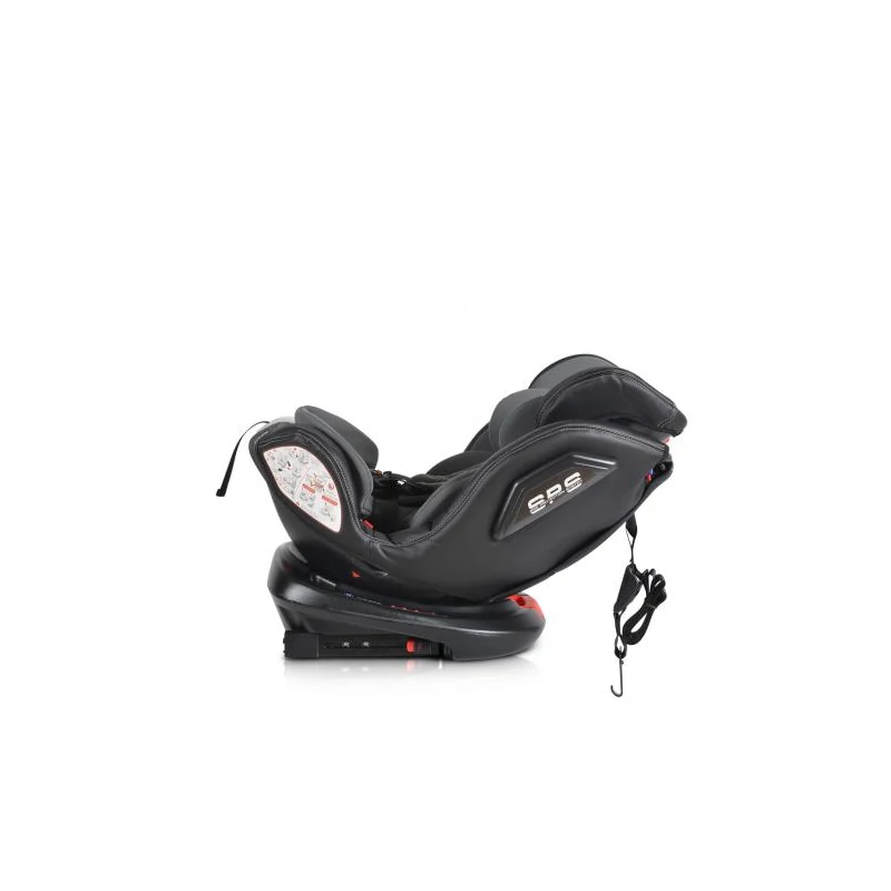 Moni Motion isofix autós gyerekülés 0-36 kg 360° szürke