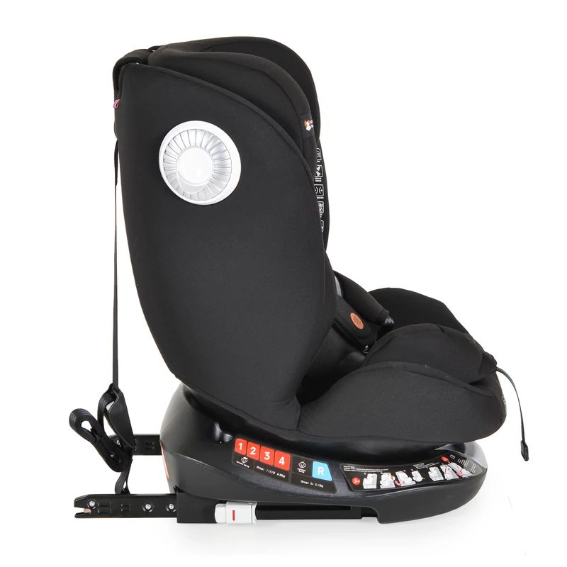 Moni Nitro isofix autós gyerekülés 0-36 kg 360° fekete